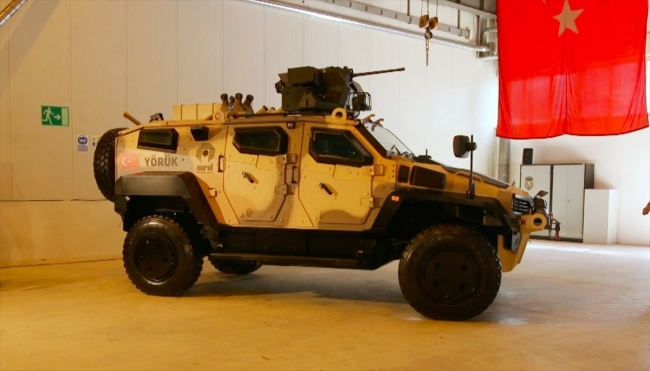 Türk zırhlısı Yörük saha performansını göstermeye başladı